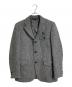 BROOKS BROTHERS（ブルックスブラザーズ）の古着「ソリッド 段返り3釦 ノーフォークジャケット」｜グレー