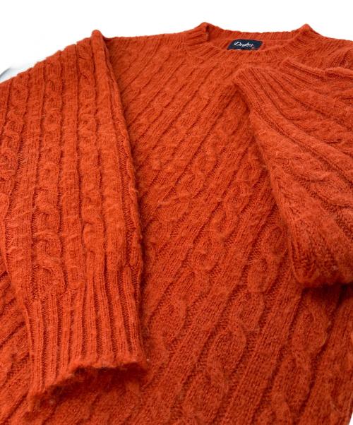 DRAKE'S（ドレイクス）DRAKE'S (ドレイクス) ローゲージニット オレンジ サイズ:XSの古着・服飾アイテム