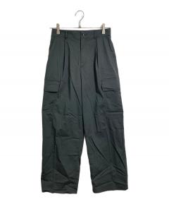 中古・古着通販】Lig. (リグドット) ワイドカーゴパンツ ブラック