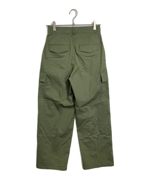 UNTITLED（アンタイトル）UNTITLED (アンタイトル) ストレートカーゴパンツ グリーン サイズ:1の古着・服飾アイテム