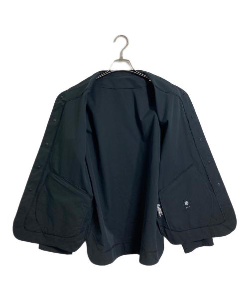 DESCENTE（デサント）DESCENTE (デサント) スティープポケットカーディガン ブラック サイズ:Lの古着・服飾アイテム
