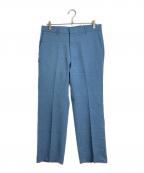 LEVI'S ACTIONリーバイス アクション）の古着「80’S~90’Sセミフレアパンツ スラックス アクスラ　アクションスラックス　543工場製」｜ネイビー