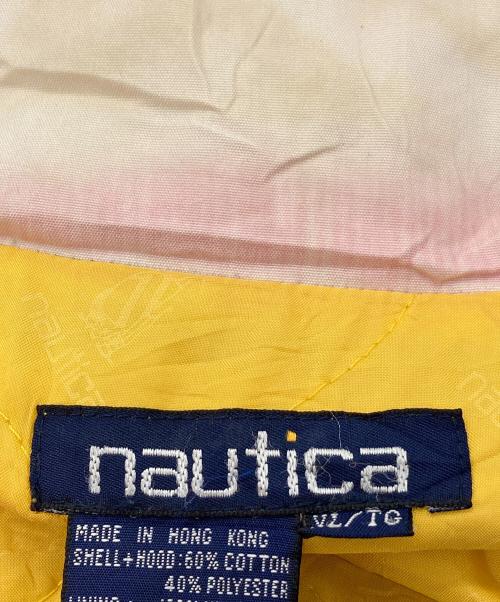 NAUTICA（ノーティカ）NAUTICA (ノーティカ) 【古着】ナイロンジャケット　アウター　ライトアウター　小文字タグ　オーバーサイズ ネイビー×レッド サイズ:XLの古着・服飾アイテム