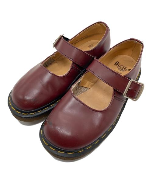 Dr.Martens（ドクターマーチン）Dr.Martens (ドクターマーチン) メリージェーン　イングランド製 バーガンディー サイズ:UK4の古着・服飾アイテム