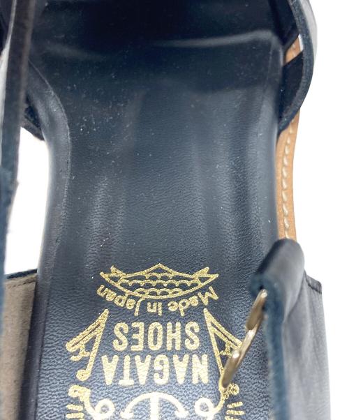 NAGATA SHOES（ナガタ シューズ）NAGATA SHOES (ナガタ シューズ) グルカサンダル　ローヒールサンダル　日本製 ブラック サイズ:23の古着・服飾アイテム