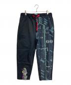 graniph×新世紀エヴァンゲリオングラニフ×シンセイキエヴァンゲリオン）の古着「発進！クライミングパンツ　新世紀エヴァンゲリヲン」｜ブラック