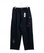 graniph×ジョジョの奇妙な冒険グラニフ×ジョジョノ奇妙ナ冒険）の古着「戦う運命｜ルーズフィットチノパン　ファントムブラッド」｜ブラック