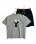 graniph（グラニフ）の古着「イギーの大好物　ドライリラックスセットアップ　ジョジョの奇妙な冒険　」｜グレー