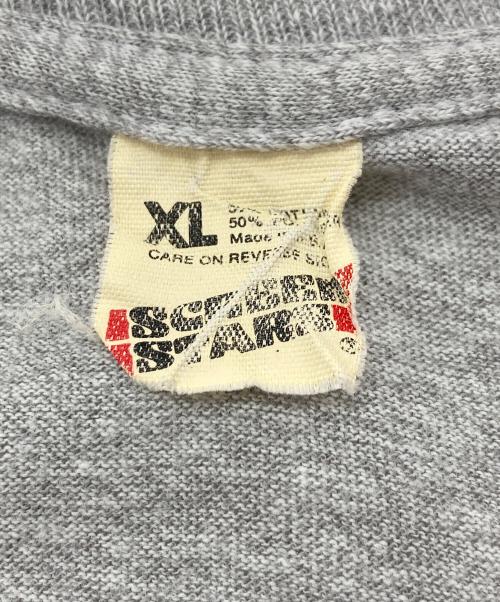 SCREEN STARS（スクリーンズスターズ）SCREEN STARS (スクリーンズスターズ) 【古着】90’SバンドTシャツ ウサギ ハット　RUSH PRESTO TOUR 1990 シングルステッチ　霜降り　90年代　USA製 グレー サイズ:XLの古着・服飾アイテム