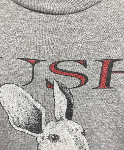 SCREEN STARS（スクリーンズスターズ）SCREEN STARS (スクリーンズスターズ) 【古着】90’SバンドTシャツ ウサギ ハット　RUSH PRESTO TOUR 1990 シングルステッチ　霜降り　90年代　USA製 グレー サイズ:XLの古着・服飾アイテム