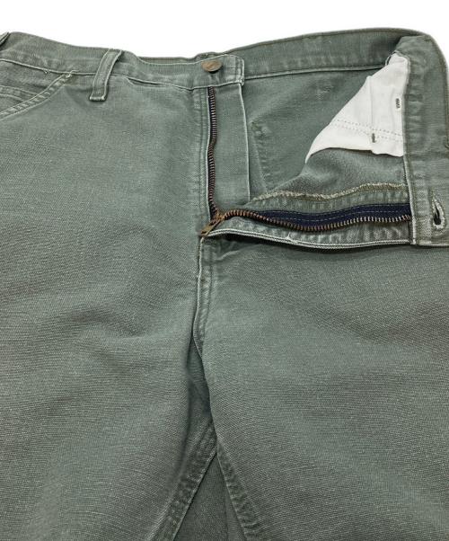 CarHartt（カーハート）CarHartt (カーハート) 【古着】ダック地ペインターハーフパンツ　5ポケット　オリジナルレングス モスグリーン MOS サイズ:32の古着・服飾アイテム