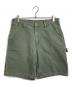 CarHartt（カーハート）の古着「【古着】ダック地ペインターハーフパンツ　5ポケット　オリジナルレングス」｜モスグリーン MOS