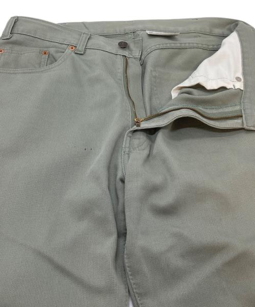 LEVI'S（リーバイス）LEVI'S (リーバイス) 【古着】ピケパンツ　99年7月製　USA製　オリーブ　 オリーブ サイズ:W34 L34の古着・服飾アイテム