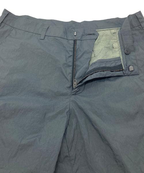 JIL SANDER（ジルサンダー）JIL SANDER (ジルサンダー) ナイロンハーフパンツ　ナイロンパンツ　イタリア製 グレー サイズ:44の古着・服飾アイテム