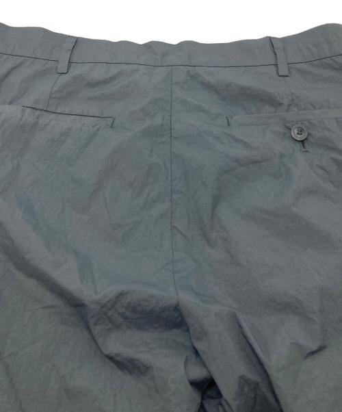 JIL SANDER（ジルサンダー）JIL SANDER (ジルサンダー) ナイロンハーフパンツ　ナイロンパンツ　イタリア製 グレー サイズ:44の古着・服飾アイテム