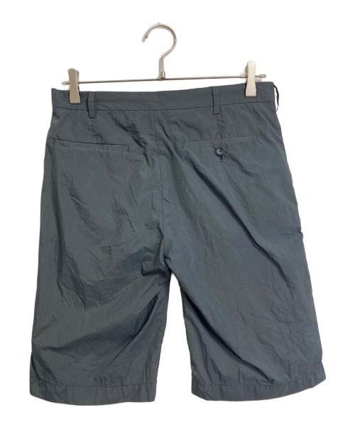 JIL SANDER（ジルサンダー）JIL SANDER (ジルサンダー) ナイロンハーフパンツ　ナイロンパンツ　イタリア製 グレー サイズ:44の古着・服飾アイテム