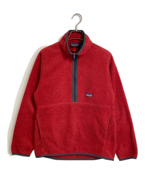 Patagonia（パタゴニア）Patagonia (パタゴニア) シンチラ ハーフジップフリースプルオーバー フリースジャケット　99年製 レッド サイズ:Sの古着・服飾アイテム