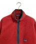 Patagonia (パタゴニア) シンチラ ハーフジップフリースプルオーバー フリースジャケット　99年製 レッド サイズ:S：6000円