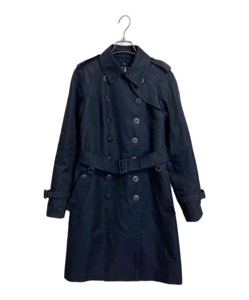 Aquascutum（アクアスキュータム）Aquascutum (アクアスキュータム) ライナー付きトレンチコート ネイビー サイズ:6の古着・服飾アイテム