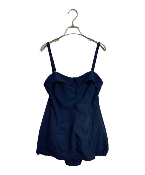 papier（パピエ）papier (パピエ) 25SS CITY SWIMMER  キャミコンビネゾン ネイビー サイズ:FREEの古着・服飾アイテム