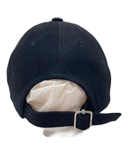 A.P.C.（アーペーセー）A.P.C. (アーペーセー) 刺繍ロゴキャップ　帽子 ブラック サイズ:56の古着・服飾アイテム