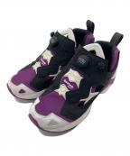REEBOKリーボック）の古着「INSTAPUMP FURY 95  ポンプ　インスタポンプフューリー　ポンプフューリー　カジュアルスニーカー」｜ブラック×パープル