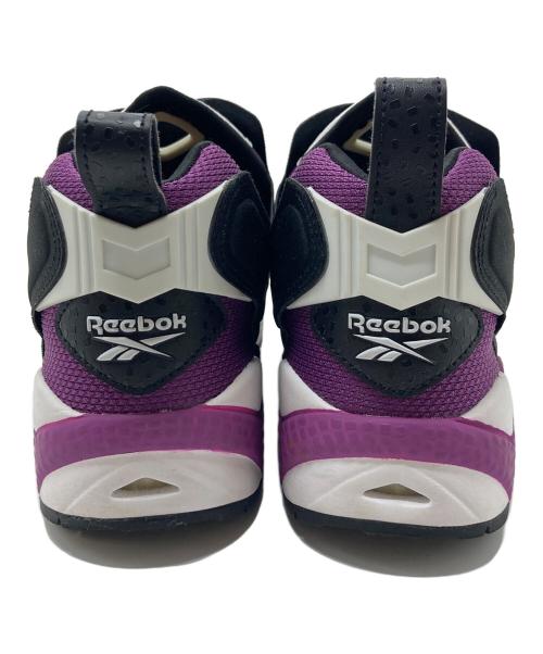 REEBOK（リーボック）REEBOK (リーボック) INSTAPUMP FURY 95  ポンプ　インスタポンプフューリー　ポンプフューリー　カジュアルスニーカー ブラック×パープル サイズ:US5 1/2の古着・服飾アイテム