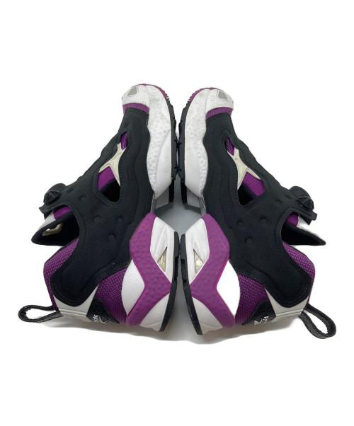 REEBOK（リーボック）REEBOK (リーボック) INSTAPUMP FURY 95  ポンプ　インスタポンプフューリー　ポンプフューリー　カジュアルスニーカー ブラック×パープル サイズ:US5 1/2の古着・服飾アイテム