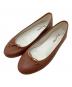Repetto（レペット）の古着「レザー Cendrillon Ballerinas パンプス　フラットパンプス　フラットシューズ　バレエシューズ　フランス製」｜ブラウン