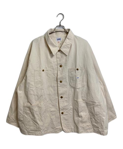 LEE（リー）LEE (リー) SUPERSIZED LOCO JACKET  コットンジャケット　ビッグシルエット アイボリー サイズ:Mの古着・服飾アイテム