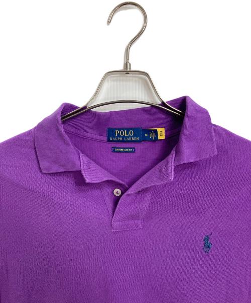 POLO RALPH LAUREN（ポロ・ラルフローレン）POLO RALPH LAUREN (ポロ・ラルフローレン) ポロシャツ　ポニー刺繍 パープル サイズ:Mの古着・服飾アイテム