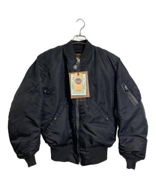 BUZZ RICKSON'S（バズリクソンズ）Buzz Rickson's (バズリクソンズ) WILLIAM GIBSON COLLECTION (ウィリアムギブソンコレクション) TYPE MA-1 DOWN FILLED ブラック サイズ:Mの古着・服飾アイテム