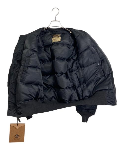 BUZZ RICKSON'S（バズリクソンズ）Buzz Rickson's (バズリクソンズ) WILLIAM GIBSON COLLECTION (ウィリアムギブソンコレクション) TYPE MA-1 DOWN FILLED ブラック サイズ:Mの古着・服飾アイテム