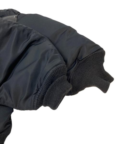 BUZZ RICKSON'S（バズリクソンズ）Buzz Rickson's (バズリクソンズ) WILLIAM GIBSON COLLECTION (ウィリアムギブソンコレクション) TYPE MA-1 DOWN FILLED ブラック サイズ:Mの古着・服飾アイテム