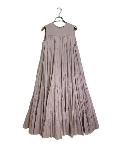 MARIHA（マリハ）MARIHA (マリハ) ミューズのドレス　ロングドレス　ロングワンピース　マキシワンピース　ノースリーブワンピース　インド製 イングリッシュラベンダー サイズ:36の古着・服飾アイテム