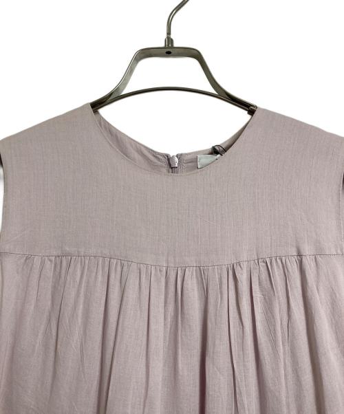 MARIHA（マリハ）MARIHA (マリハ) ミューズのドレス　ロングドレス　ロングワンピース　マキシワンピース　ノースリーブワンピース　インド製 イングリッシュラベンダー サイズ:36の古着・服飾アイテム