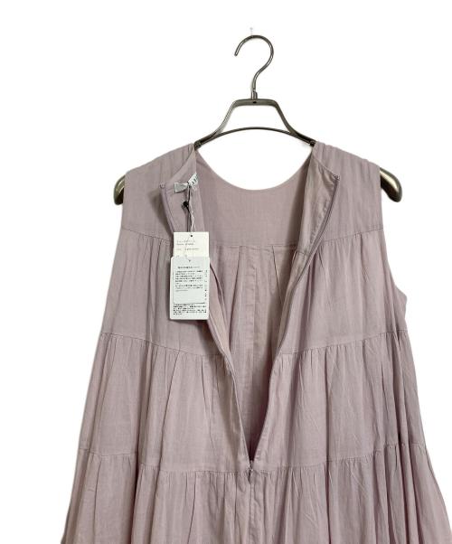 MARIHA（マリハ）MARIHA (マリハ) ミューズのドレス　ロングドレス　ロングワンピース　マキシワンピース　ノースリーブワンピース　インド製 イングリッシュラベンダー サイズ:36の古着・服飾アイテム