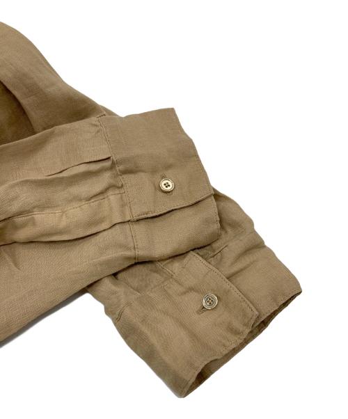 Spick and Span（スピック＆スパン）Spick and Span (スピック＆スパン) 80リネンカシュクールビッグシャツ ベージュ サイズ:FREE 未使用品の古着・服飾アイテム