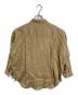Spick and Span (スピック＆スパン) 80リネンカシュクールビッグシャツ ベージュ サイズ:FREE 未使用品：8000円