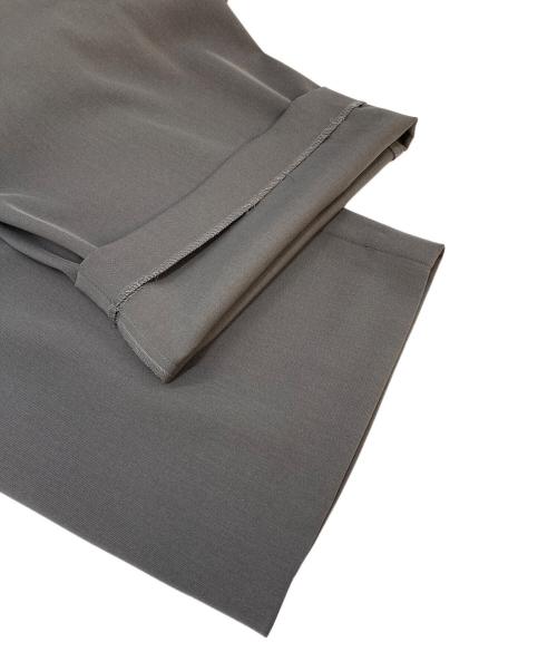 BEAUTY&YOUTH（ビューティーアンドユース）BEAUTY&YOUTH (ビューティーアンドユース) ツイル バックゴム ストレート パンツ グレー サイズ:Mの古着・服飾アイテム