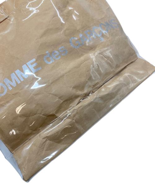 COMME des GARCONS（コムデギャルソン）COMME des GARCONS (コムデギャルソン) ビニールトートバッグ　日本製 ベージュ サイズ:実寸参照の古着・服飾アイテム