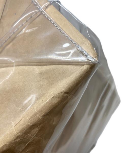 COMME des GARCONS（コムデギャルソン）COMME des GARCONS (コムデギャルソン) ビニールトートバッグ　日本製 ベージュ サイズ:実寸参照の古着・服飾アイテム