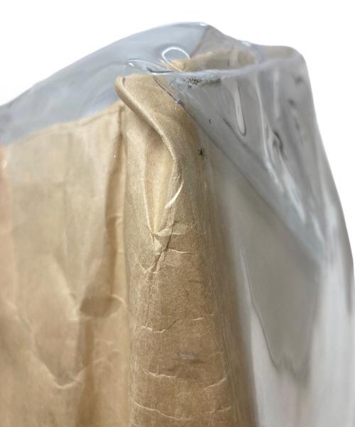 COMME des GARCONS（コムデギャルソン）COMME des GARCONS (コムデギャルソン) ビニールトートバッグ　日本製 ベージュ サイズ:実寸参照の古着・服飾アイテム