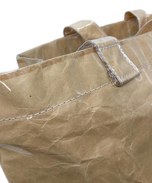 COMME des GARCONS（コムデギャルソン）COMME des GARCONS (コムデギャルソン) ビニールトートバッグ　日本製 ベージュ サイズ:実寸参照の古着・服飾アイテム