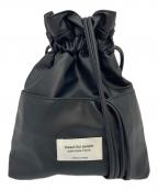 beautiful peopleビューティフルピープル）の古着「ショルダーバッグ　巾着バッグ　」｜ブラック