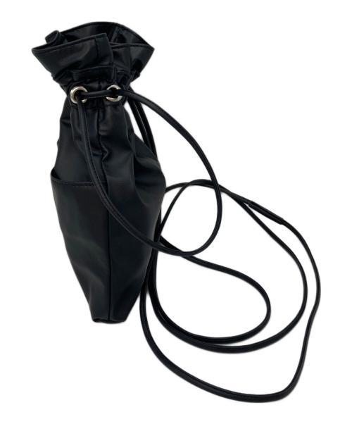 beautiful people（ビューティフルピープル）beautiful people (ビューティフルピープル) ショルダーバッグ　巾着バッグ　 ブラック サイズ:実寸参照の古着・服飾アイテム