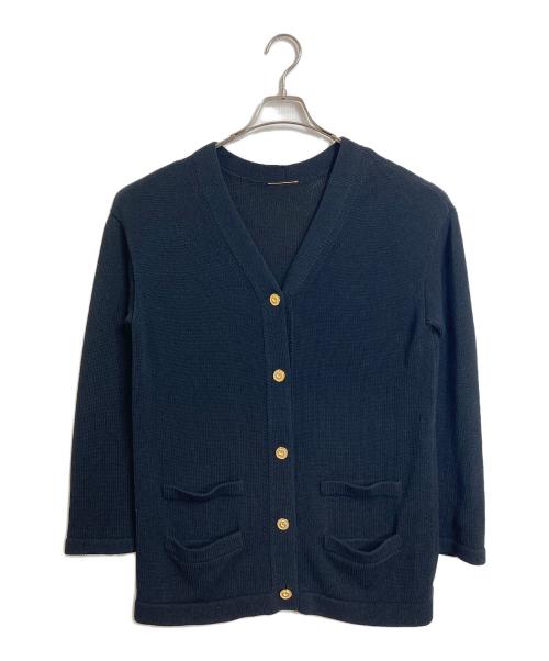 DEUXIEME CLASSE（ドゥーズィエム クラス）Deuxieme Classe (ドゥーズィエム クラス) co Veste No1 カーディガン　セレモニー　日本製 ブラック サイズ:実寸参照の古着・服飾アイテム