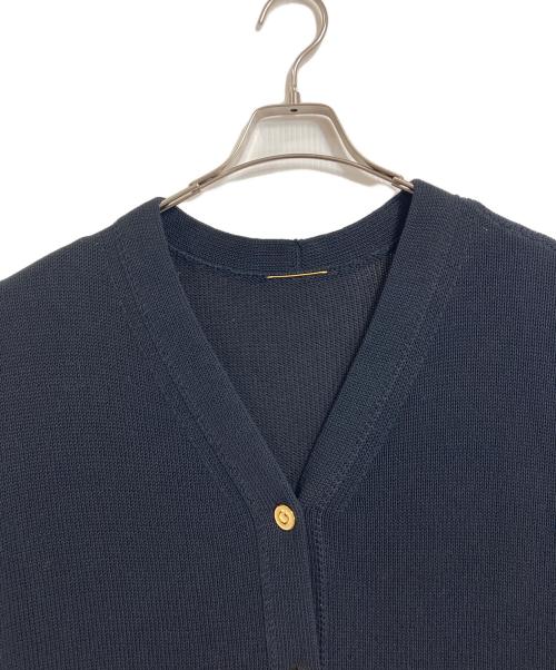 DEUXIEME CLASSE（ドゥーズィエム クラス）Deuxieme Classe (ドゥーズィエム クラス) co Veste No1 カーディガン　セレモニー　日本製 ブラック サイズ:実寸参照の古着・服飾アイテム