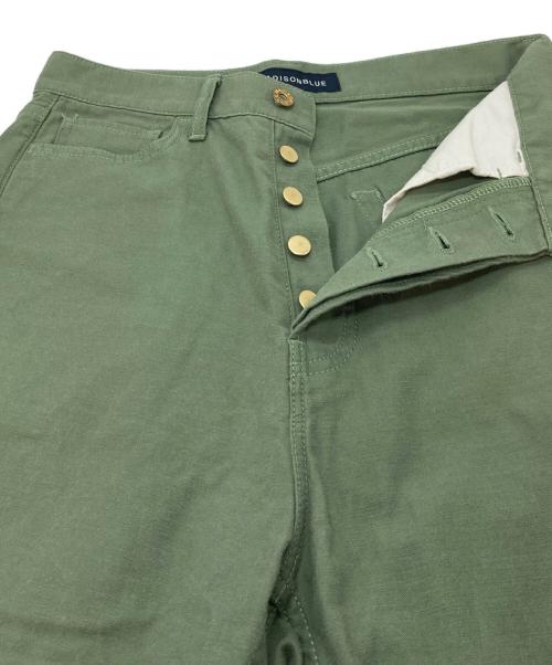 MADISON BLUE（マディソンブルー）MADISON BLUE (マディソンブルー) SAROUEL PT L.oz BS コットンパンツ グリーン サイズ:00の古着・服飾アイテム