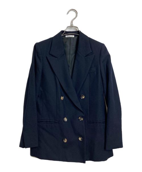 EVERYDAY I LIKE.（エヴリデイ アイ ライク）EVERYDAY I LIKE. (エヴリデイ アイ ライク) ダブルジャケット ネイビー サイズ:Sの古着・服飾アイテム